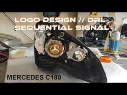 Mercedes C180 Gunduz Ledi Kayar Sinyal Logo Dizayn How It S Made Youtube Mercedes C180 Mercedes Logo Design