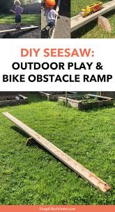 Upload, livestream, and create your own videos, all in hd. How To Make A Seesaw Bike Obstacle Ramp For Kids