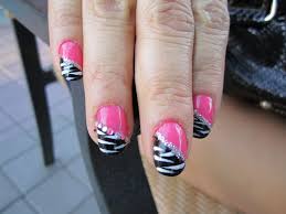 Wild love child white, black, and pink. 14 Pink And Black Nail Designs Images Pink And Black Nail Design Marble Nail Art Design And Pink And Black Nail Design Newdesignfile Com