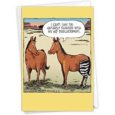 Maybe you would like to learn more about one of these? Amazon Com Nobleworks Funny Get Well Soon Card With Envelope Cartoon Humor Feel Better Greeting Horse Hip Replacement C1770gwg Office Products