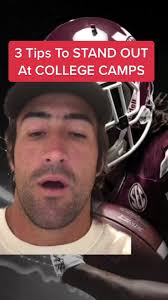 #greenscreen 3 Tips To Stand Out At College Camps #football #foryou #fyp