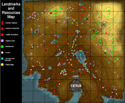 Plains Of Eidolon Maps Complete All Landmarks Resources