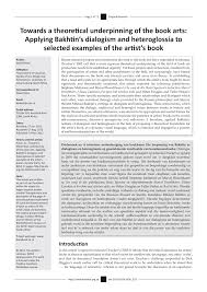 Ad by shovel study planner. Pdf Towards A Theoretical Underpinning Of The Book Arts Applying Bakhtin S Dialogism And Heteroglossia To Selected Examples Of The Artist S Book