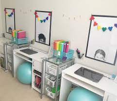 Looking for few creative kids room decorating ideas? 20 Cute Kids Study Room Ideas Extra Space Storage