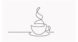 Logo Design Inspiration Simple Coffee Tattoo Simplecoffeetattoo Coffee Cup Smoke Stock Footage Cup Coffee Line Art Drawings Coffee Icon Coffee Tattoos