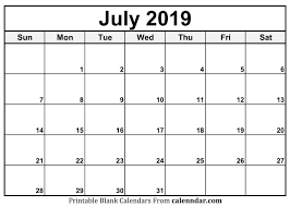 Blank July 2019 Calendar Templates Calenndarjuly 2019 Calendar Calendar Printables July Calendar Calendar 2019 Printable