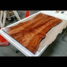 Live Edge Book Matched Lychee Slab Applying Pure Tung Oil Is A Great Natural Finish Pure Tung Oil Diy Woodworking Woodworking Projects Diy