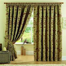 Maybury Floral Jacquard Pair Of Readymade Curtains Homemade Curtains Curtains Living Room Simple Curtains