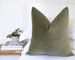 4.5 out of 5 stars. Sage Green Throw Pillow Covers Luxury Velvet Double Sided Etsy Green Throw Pillows Green Pillow Covers Green Pillows