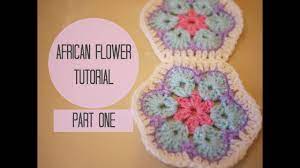 Here's a a guide how to make your own, including chart and some. Crochet African Flower Tutorial Part One Bella Coco Youtube