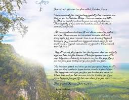  Rainbow Bridge Free Printable Poem Pet Loss Rainbow Bridge Rainbow Bridge Dog Rainbow Bridge Poem