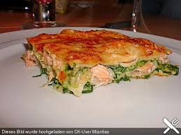 Lachs Lasagne Mit Spinat Rezept Mit Bildern Lachs Lasagne Lachslasagne Mit Spinat Lachs Spinat Lasagne