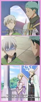 An Sh Mitsuhide X Kiki Funny Moment Snow White With The Red Hair Anime Snow Anime Funny
