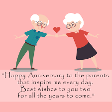 66 Sweetest Happy Anniversary Wishes For Parents Quotes Messages And Poems 365canvas Blog