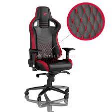 Alistar gaming chair racing office chair ergonomic massage chair pu leather recliner computer game chair with headrest and lumbar pillow rolling swivel task chair blue limited time offer, ends 05/01 type: Noblechairs Epic Gaming Chair Mousespo Caseking De