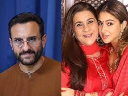 In a throwback interview to a leading daily,. Throwback When Saif Ali Khan S Ex Wife Amrita Singh Didn T Allow Him To Meet Sara Ali Khan And Ibrahim Pinkvilla
