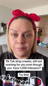 Tik Tok Shop Creator wasn’t working for me, but then I did this and it  worked within 24 hours! Coincidence, I have no idea, but hey, it worked 👀  #tiktokshopcreatortips #tiktokshophacks #1000followers ...