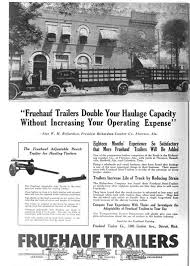 We did not find results for: The 5th Wheel And Its Origins Singing Wheels The History Of The Fruehauf Trailer Company