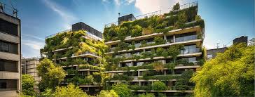What impact do green buildings have on energy consumption and indoor air quality?