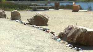 Rock Snake" to be removed from Atascadero Lake