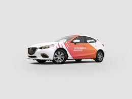 Mazda Hatchback Car Mockup Hatchback Cars Mazda Hatchback Hatchback