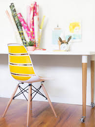 (:easy to change your design any time you want. How To Make A Diy Wall Decal Chair Hgtv