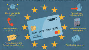Debit cards are used to make purchases from a checking account, and can also be used at an atm. 8 Simple Rules For Using Your Debit Card In Europe