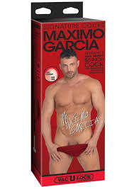 Signature Cocks Ultraskyn Maximo Garcia Dildo with Removable Suction Cup  8.5in - Vanilla | Spice Sensuality