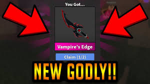 In this video i made funny moments on roblox murder mystery 2 hope you enjoy, if you did please leave a like and subscribe for more content.watch the entire. Epic Brand New Vampire S Edge Halloween Godly Roblox Murder Mystery 2 Youtube