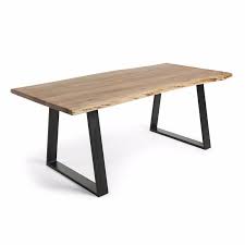 Available in a range of sizes, our kitchen and dining room tables can seat as few or as many as you like—from the cozy table tucked in the corner of your kitchen to the extension table with leaf that easily seats up to ten guests. Sono Natural Wattle Timber Dining Table Various Sizes