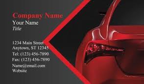 Car Dealer Business Cards Cars Business Cards Premium Business Cards Business Card Template