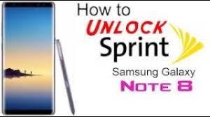 The first method is a quick step which is possible by just dialing a code on your phone app. Unlock Samsung Note 8 Sprint Sm N950u Unlock Sim Network Note 8 Latest Security Rev 3 Z3x Youtube