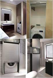 mobelrollladen sind eine geniale stauraum idee fur enge raume waschmaschine trockner schrank kleine badezimmer trockner auf waschmaschine