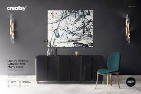 Free online canvas print mockup generator. 40 Elegant Canvas Mockup Templates For Art Presentation Decolore Net