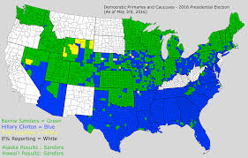 2016 Democratic Primary Results By Counties 5 3 2016 Primary Results Democratic Primary Presidential Primaries