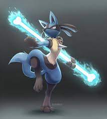 Lucario fanart wallart room decor watercolor print articolo acquistato: Seyumei On Twitter Pokemon Drawings Pokemon Art Anime Furry