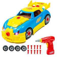 Which team wins on sunday? Racing Car Take A Part Toy For Kids With 30 Take Apart Pieces Tool Drill Lights And Sounds Blue Walmart Com Walmart Com