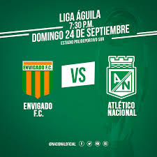 Atletico nacional won 17 direct matches.envigado won 8 matches.7 matches ended in a draw.on average in direct matches both teams scored a 2.78 goals per match. Envigado Vs Atletico Nacional Manana A Club Atletico Nacional Oficial Facebook