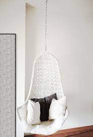 white ceiling chair swing chair bedroom oversized chair living room ceiling chair