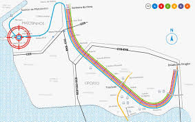 Each vehicle will be able to carry 252 passengers from which 64 are seated. System Map Metro Do Porto