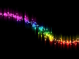 Matrix Fonts Rainbow Wallpaper Abstract Wallpaper Black Background Wallpaper