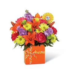 Dreamstime is the world`s largest stock photography community. Birthday Present Bouquet At Send Flowers