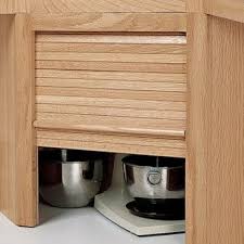 Hardwood Appliance Garage With Tambour Door Kit Corner Appliance Garage Door Kits Corner Pantry