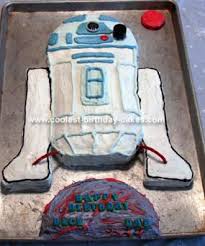 Cool Homemade R2 D2 Cake