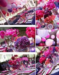 Themes And Colour Schemes Chelsi S Wedding Blog On Wordpress Com Purple Wedding Theme Pink Wedding Details Fuschia Wedding