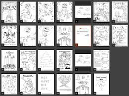 24 Advent Coloring Pages For Kids Single Pdf Download Advent Coloring Free Christmas Coloring Sheets Advent Coloring Sheets