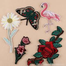 Get it as soon as wed, may 26. 2021 Iron On Patches Diy Embroidered Patch Sticker For Clothing Clothes Fabric Sewing Butterfly Daisy Rose Flower Design From Chinaruitradealice 14 31 Dhgate Com