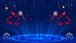 الأزرق خلفية الغلاف الجوي تصميم مرحلة الإضاءة Stage Background Background Design Stage Lighting Design