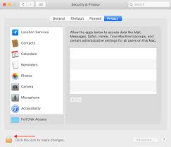 The utility menu will appear in . Enable Full Disk Access In Macos Mojave Intego Support