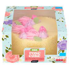 Earn clubcard points when you shop. Asda Rose Cake Asda Groceries